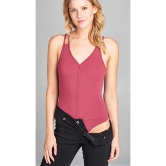 Strappy Back Bodysuit - Picture 2 of 5